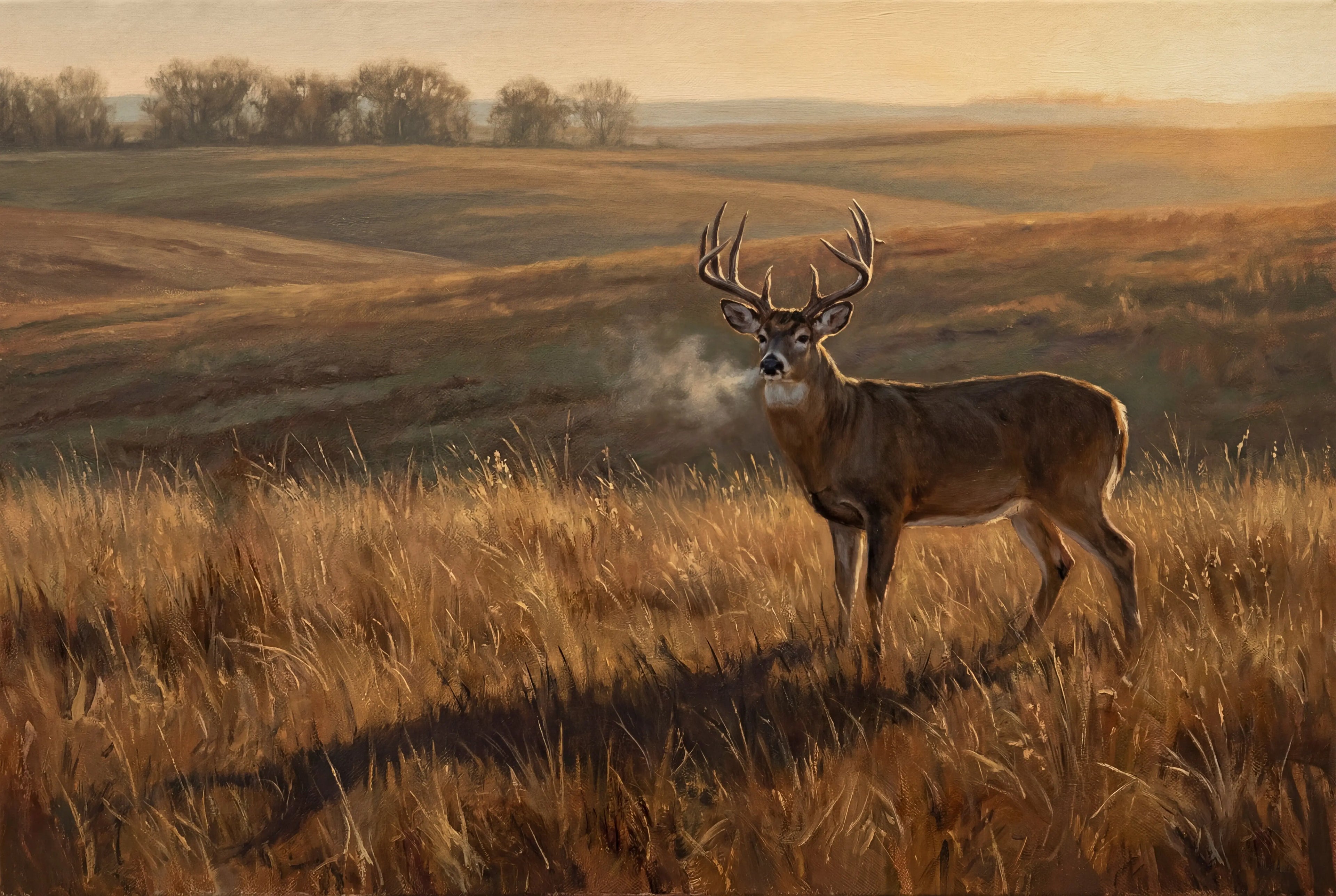 Vol. 3 | Whitetail in Prairie Morning Vyntage