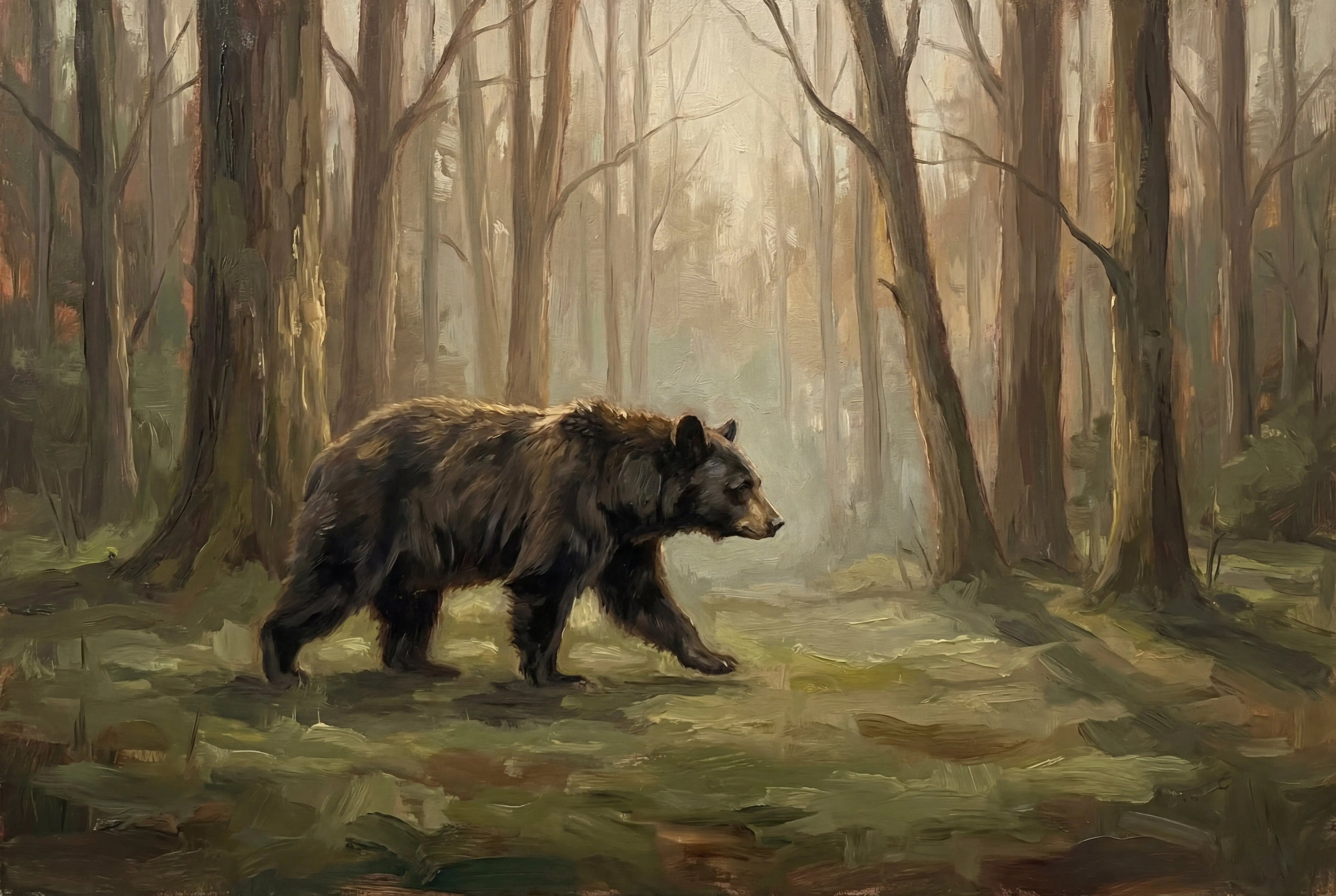 Vol. 3 | Black Bear in Appalachian Clearing Vyntage