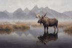 Vol. 3 | Moose in Alpine Marsh Vyntage