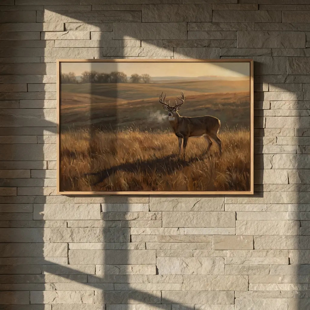 Vol. 3 | Whitetail in Prairie Morning Vyntage