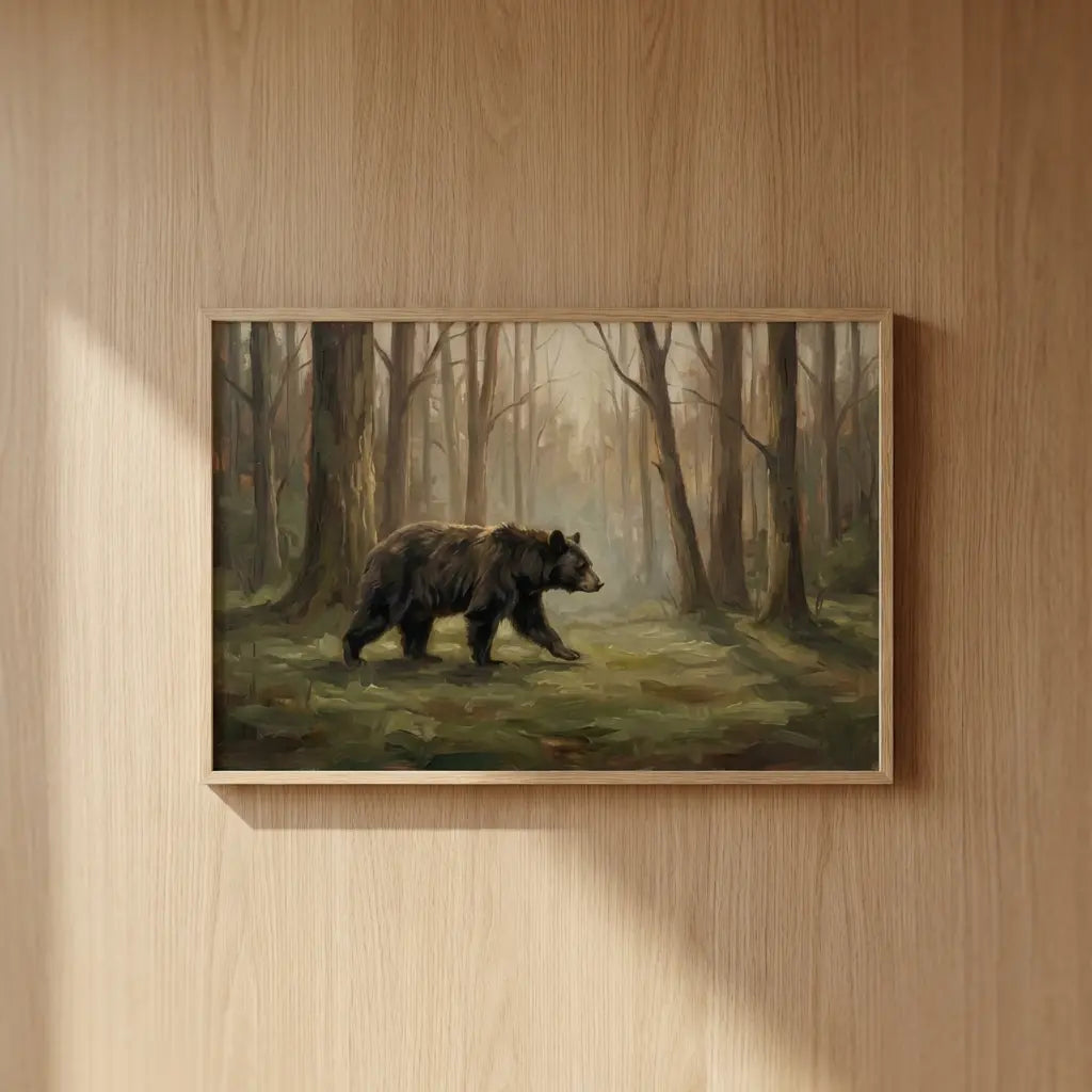 Vol. 3 | Black Bear in Appalachian Clearing Vyntage